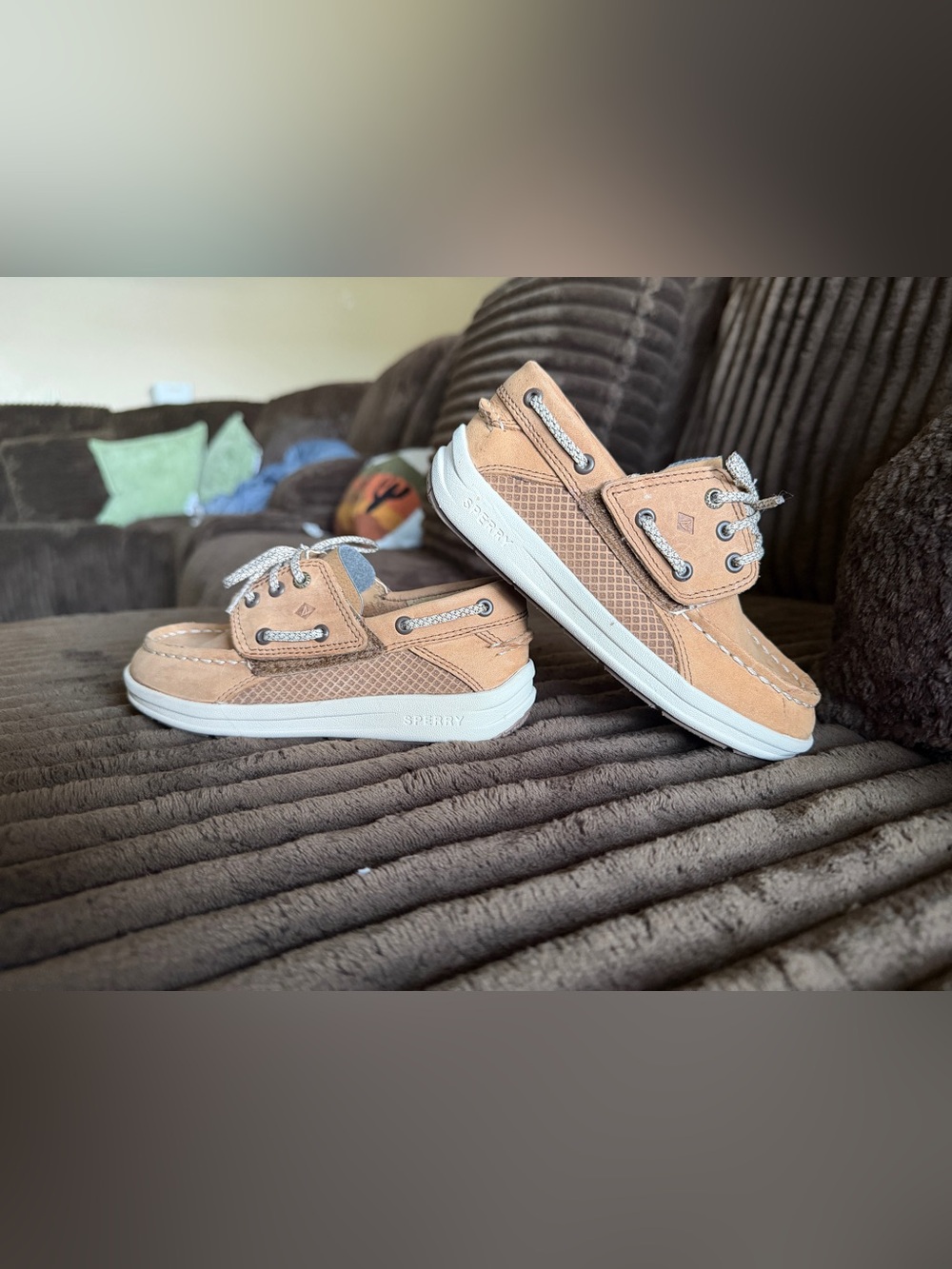 Sperry Gamefish Jr. (Toddler/Little Kid) Boat Shoes US size 11w